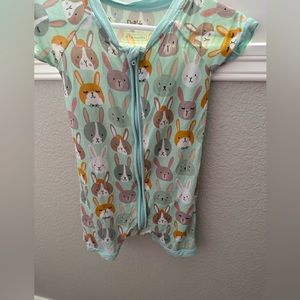 Little Sleepies Boho Bunnies Play romper/ pajama